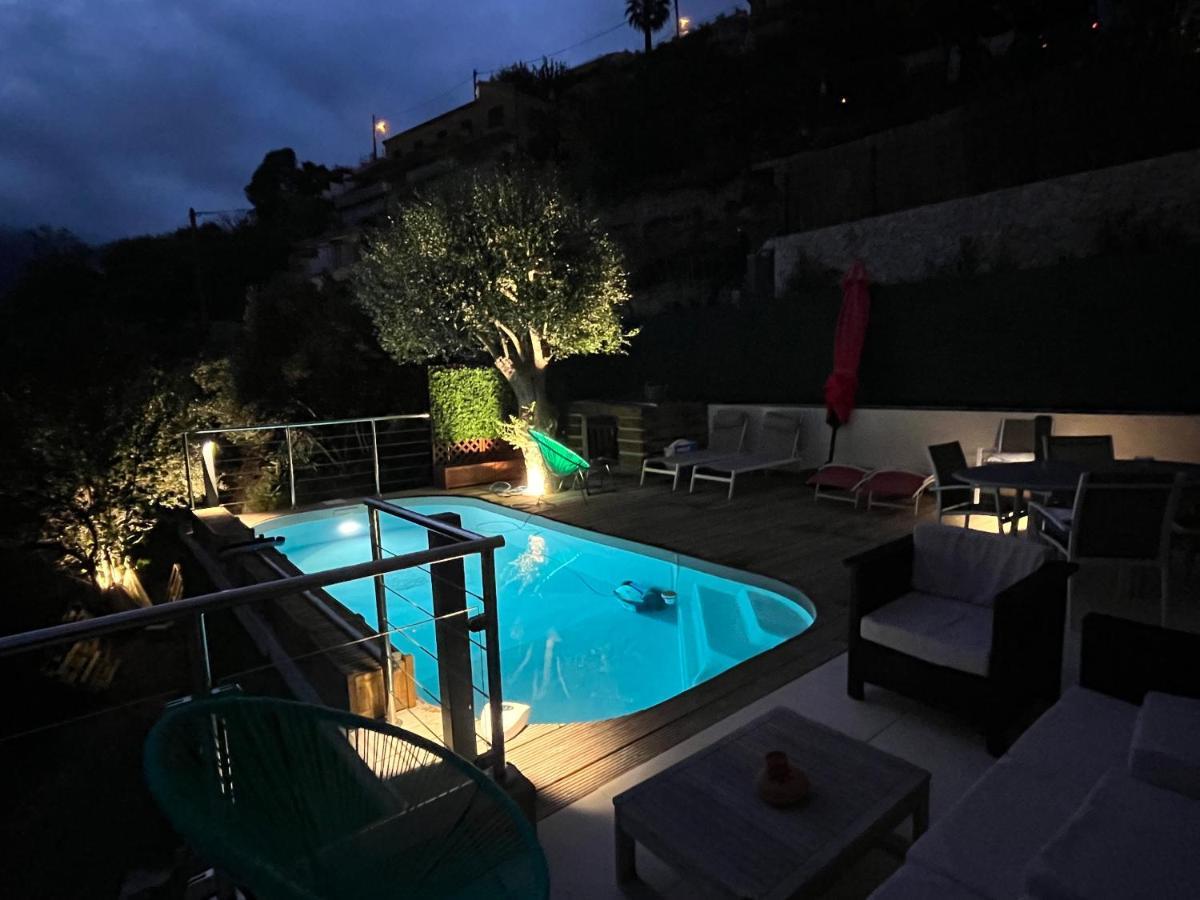 Detente Cote D'azur, Piscine Et Privatifs Menton