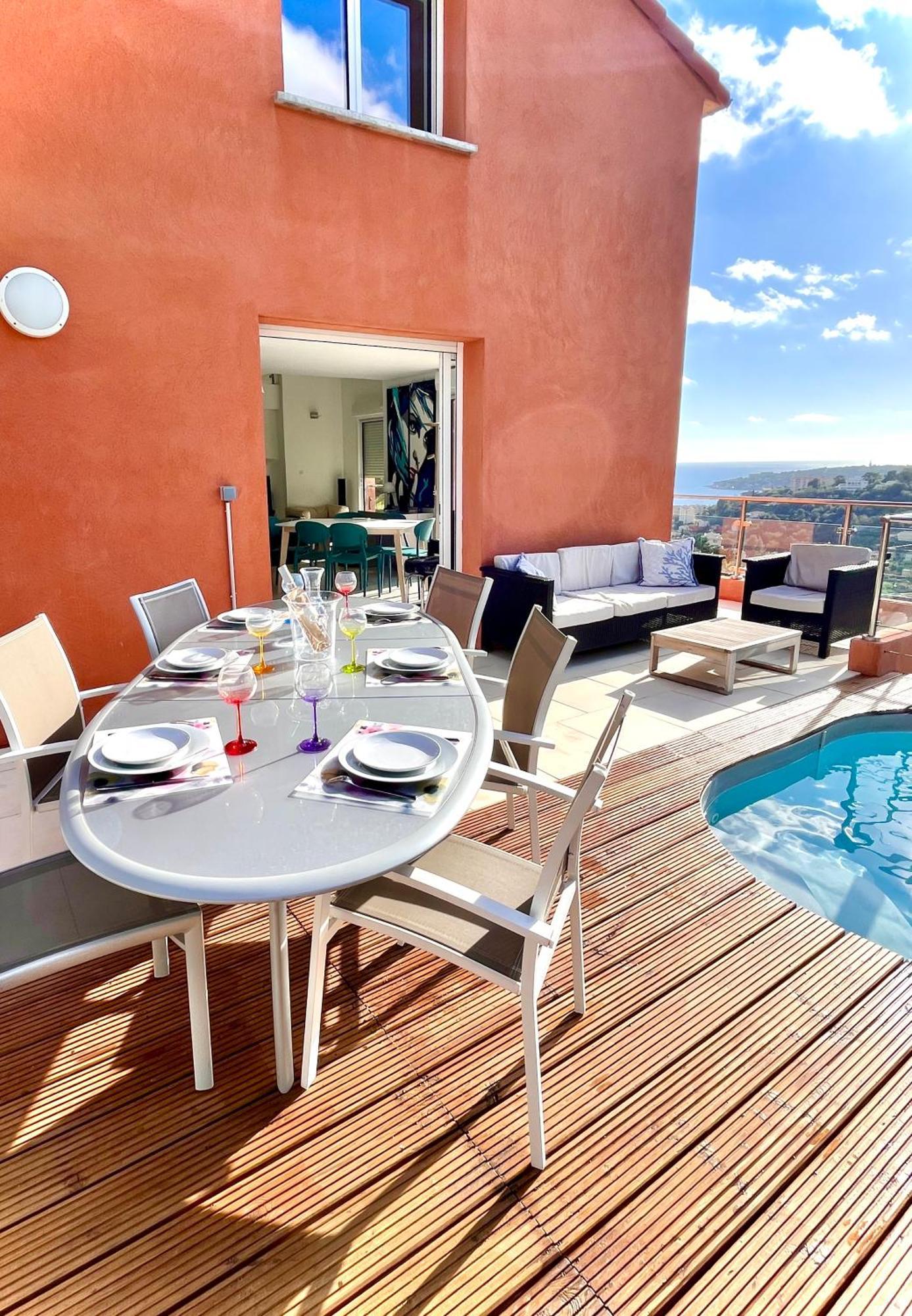 Detente Cote D'azur, Piscine Et Privatifs Menton